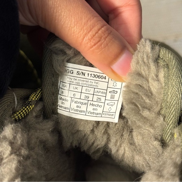 Ugg, Neumel Heritage Platform, 1130604, Green & Black Size 8 - Picture 11 of 12